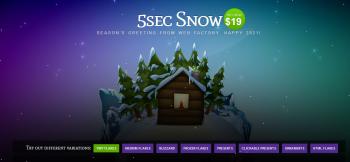 5sec Snow - premium WordPress and non-WP jQuery snow